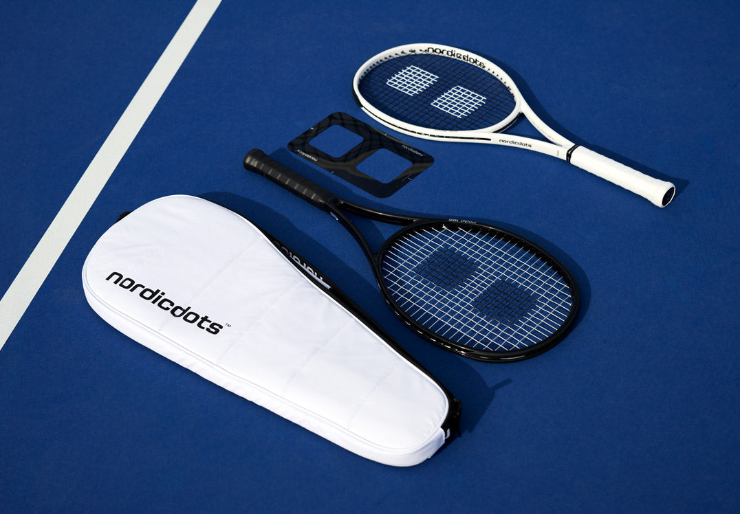 nordicdots tennis rackets, strings, overgrips, bags