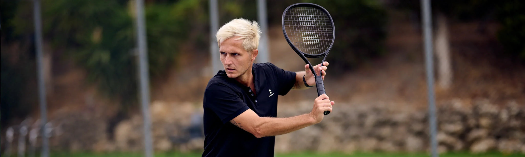 nordicdots テニスラケット 黒 Tennis Gear