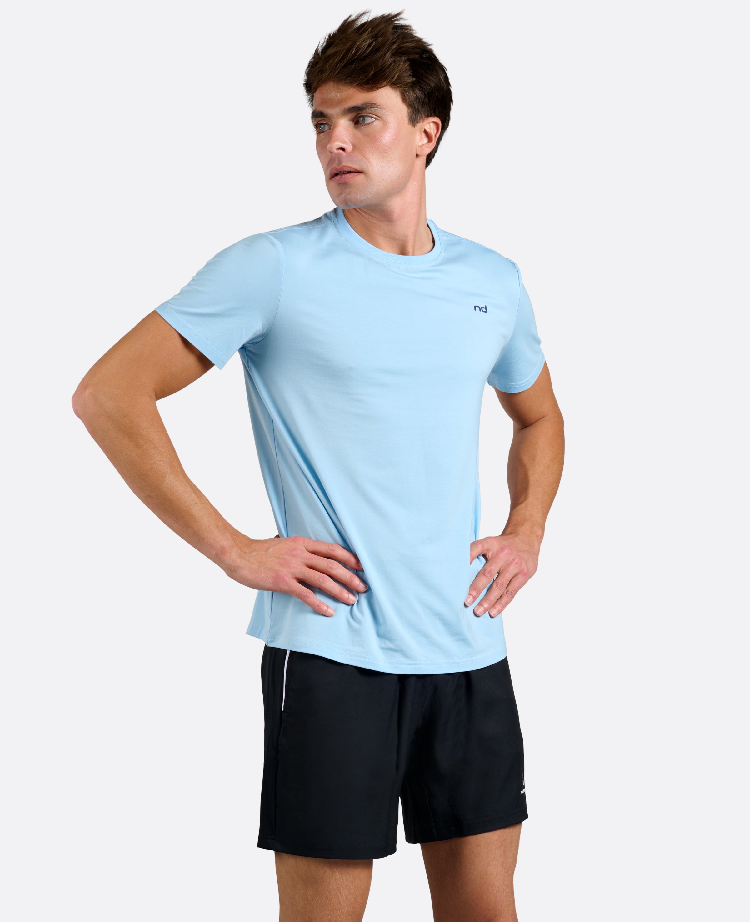 Bamboo Tee - Light Blue