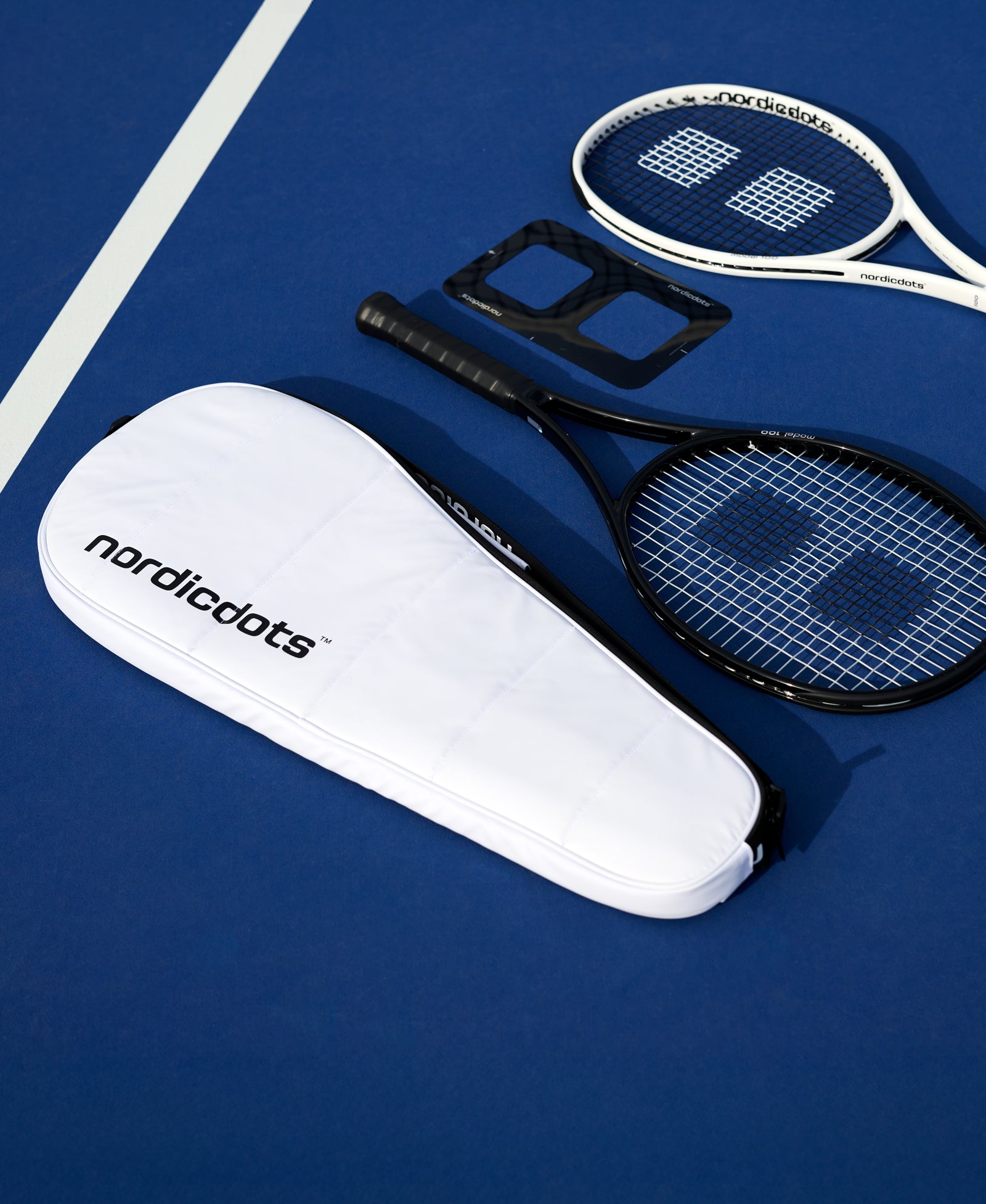 Tennis Cover Bag - White