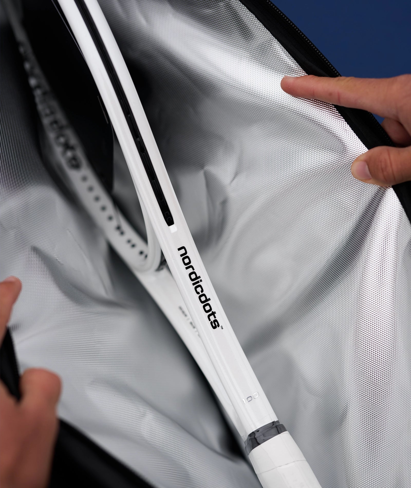 Tennis Duffel Bag 10 - Black