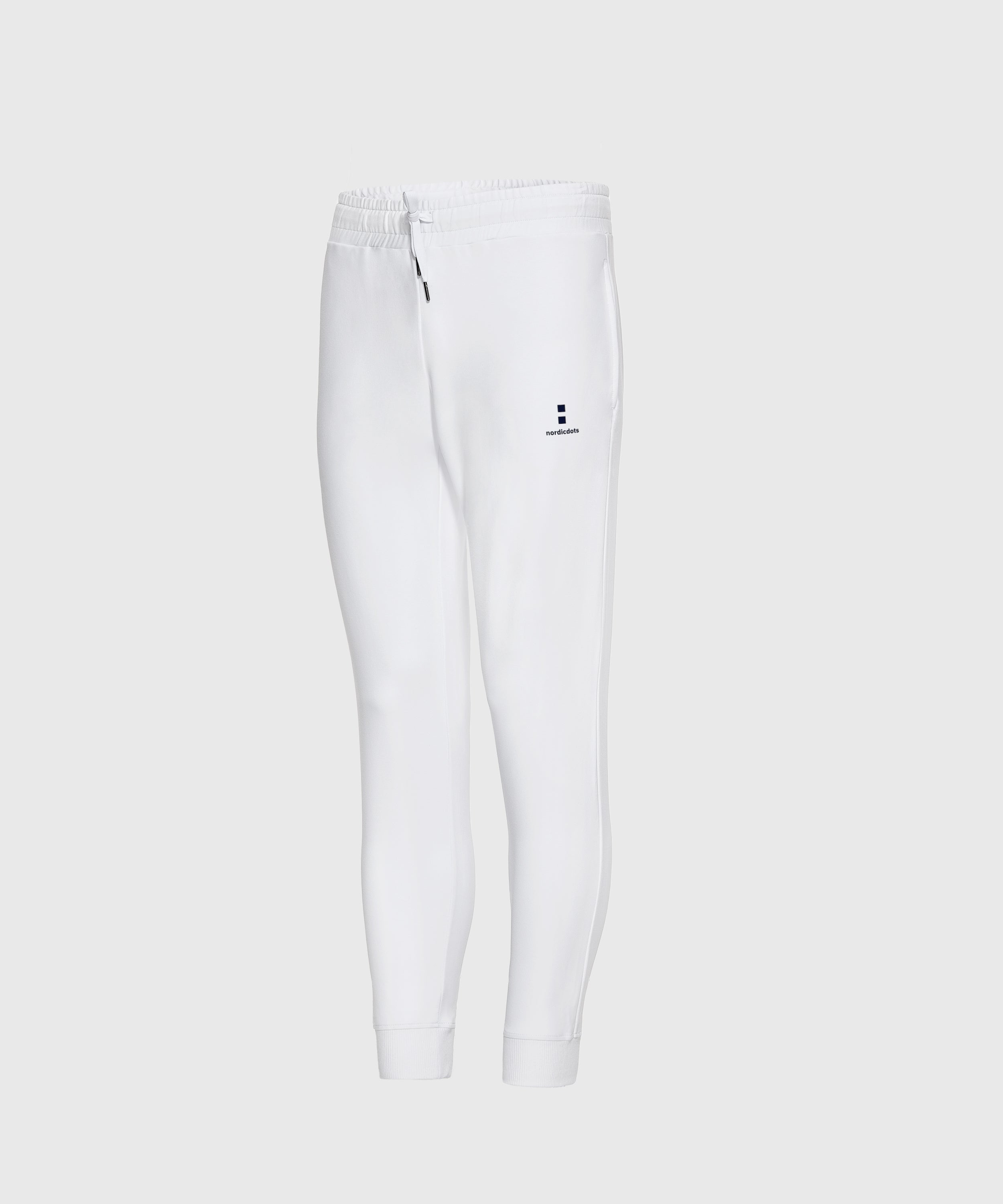 Organic Joggers - White