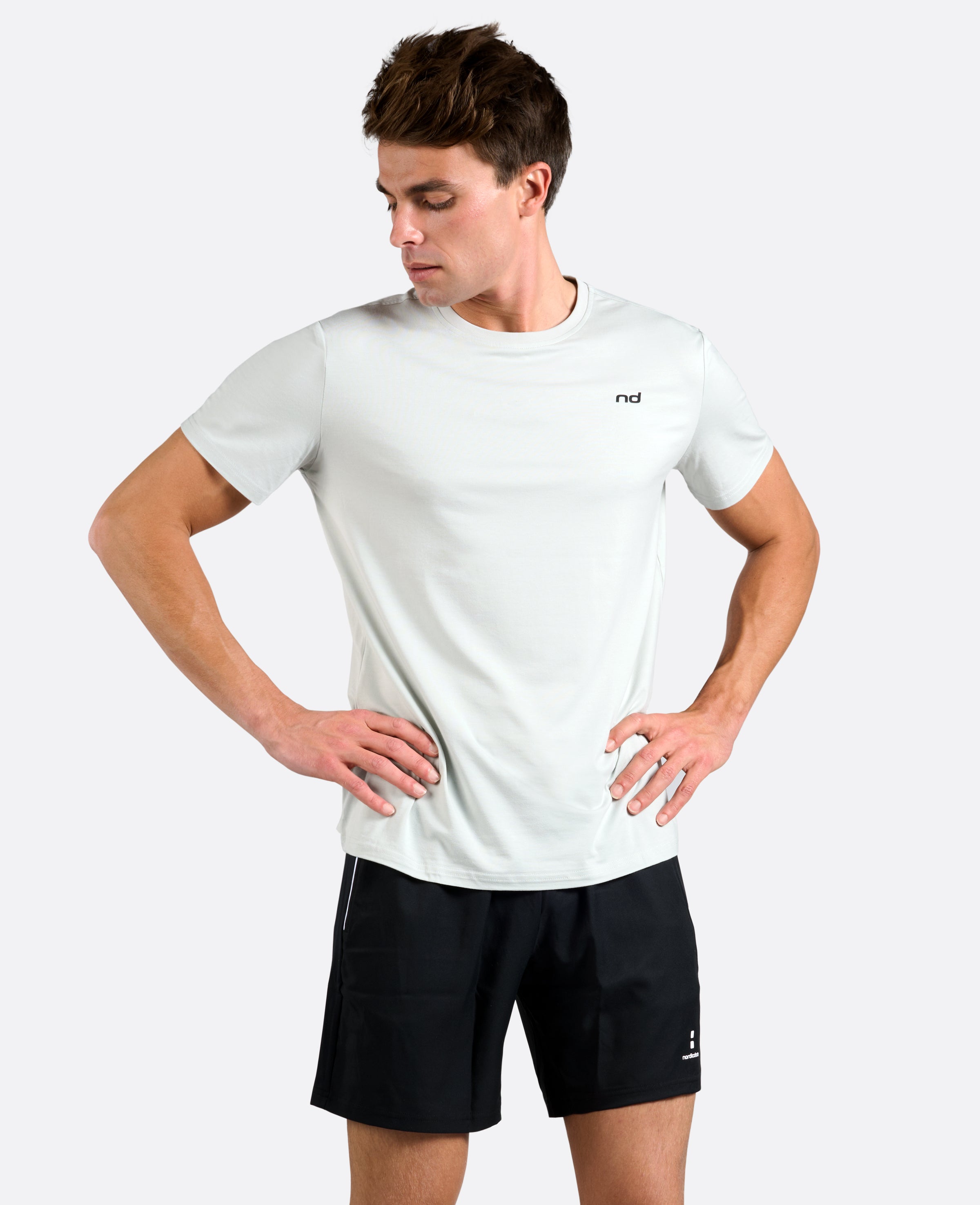 Bamboo Tee - Light Grey
