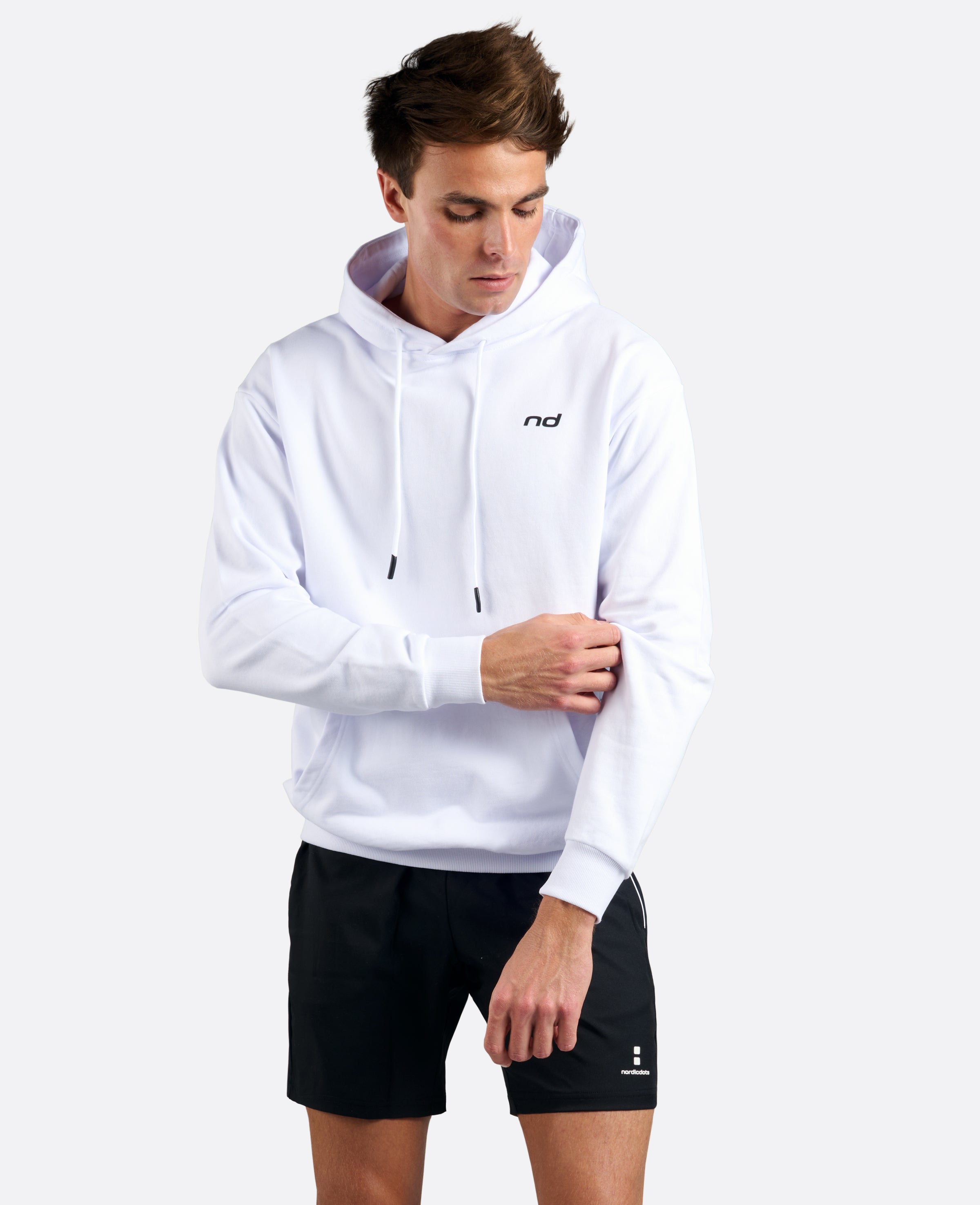 Organic Hoodie - White