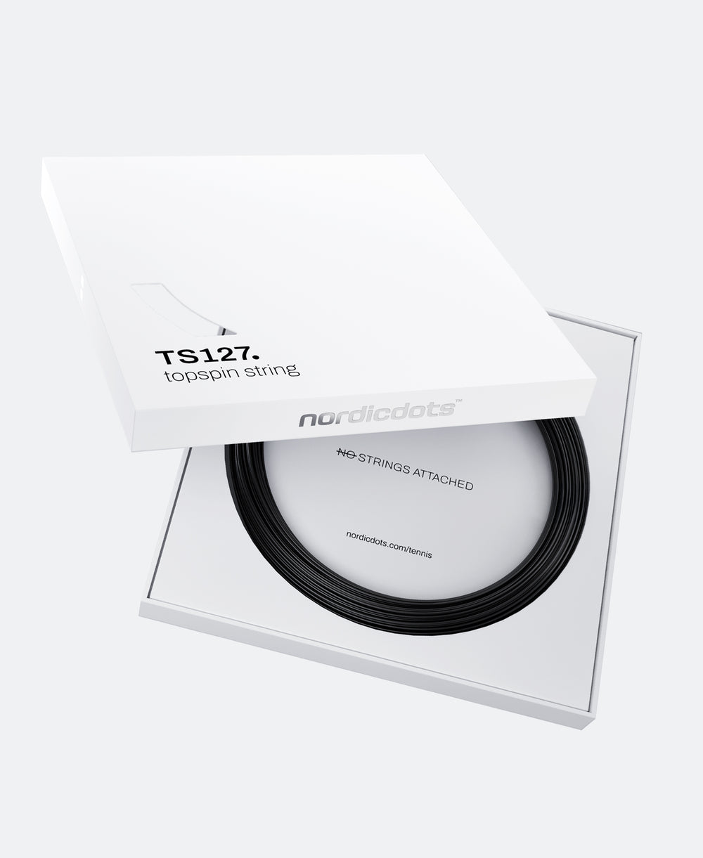TS127. Topspin String 12m - Jet Black