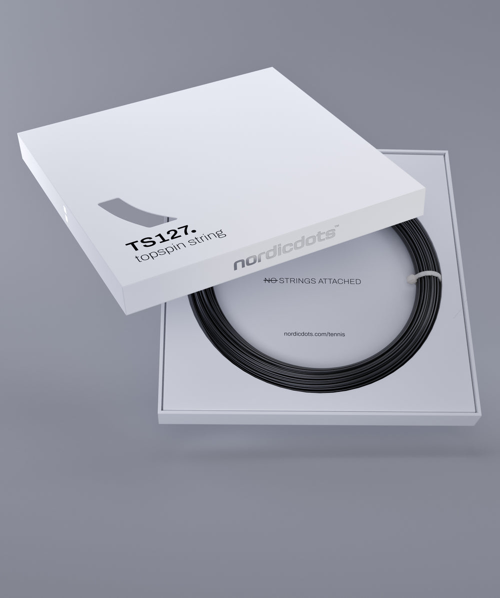 TS127. Topspin String 12m - Jet Black