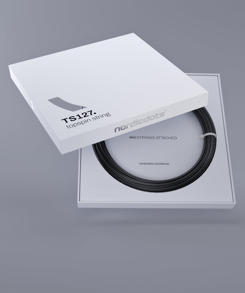 Pt4a Jet Line String TS127. Topspin String 12m - Jet Black