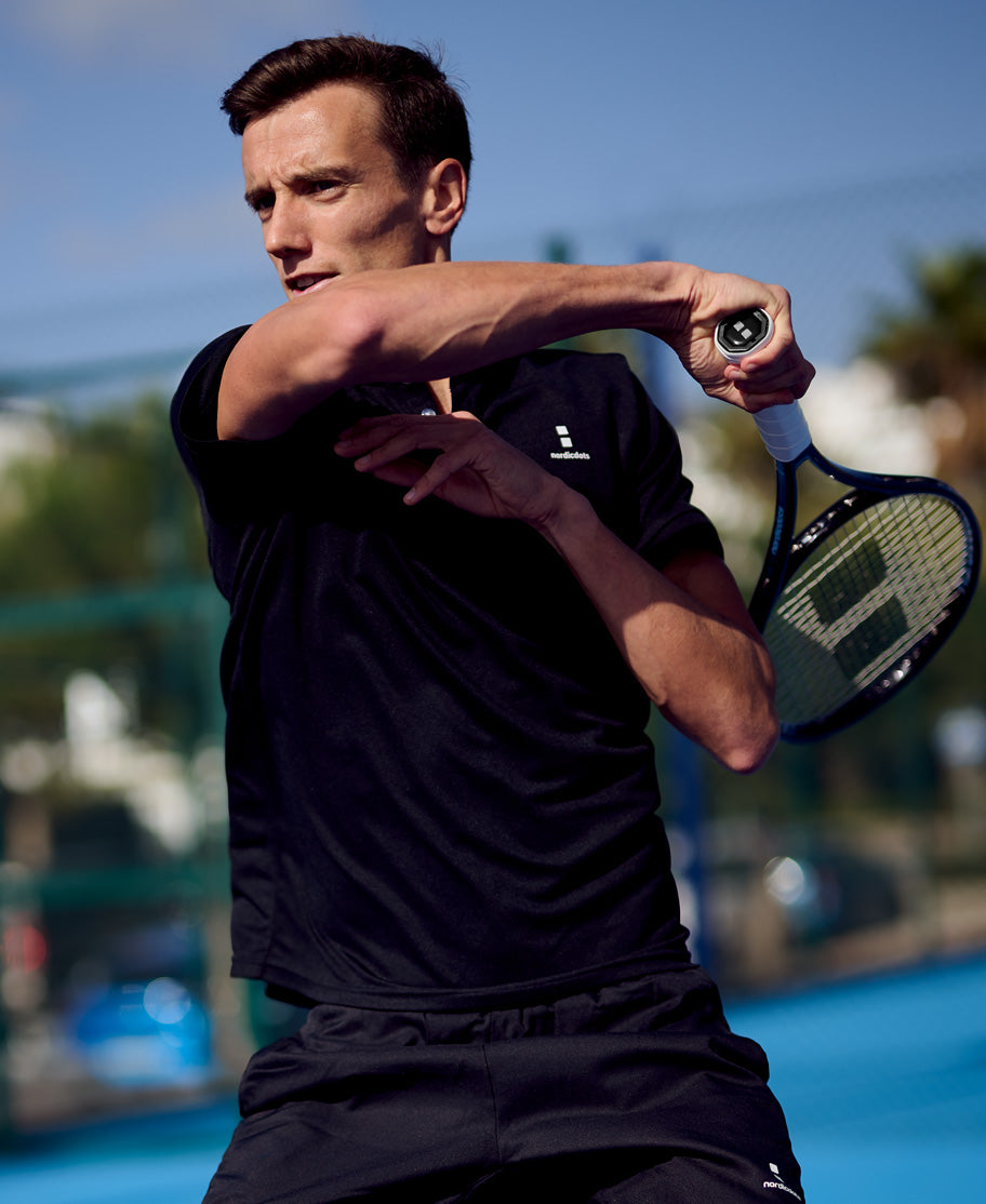 nordicdots men's apparel for tennis