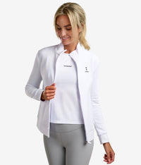 nordicdots white jacket tennis padel golf pickleball lifestyle