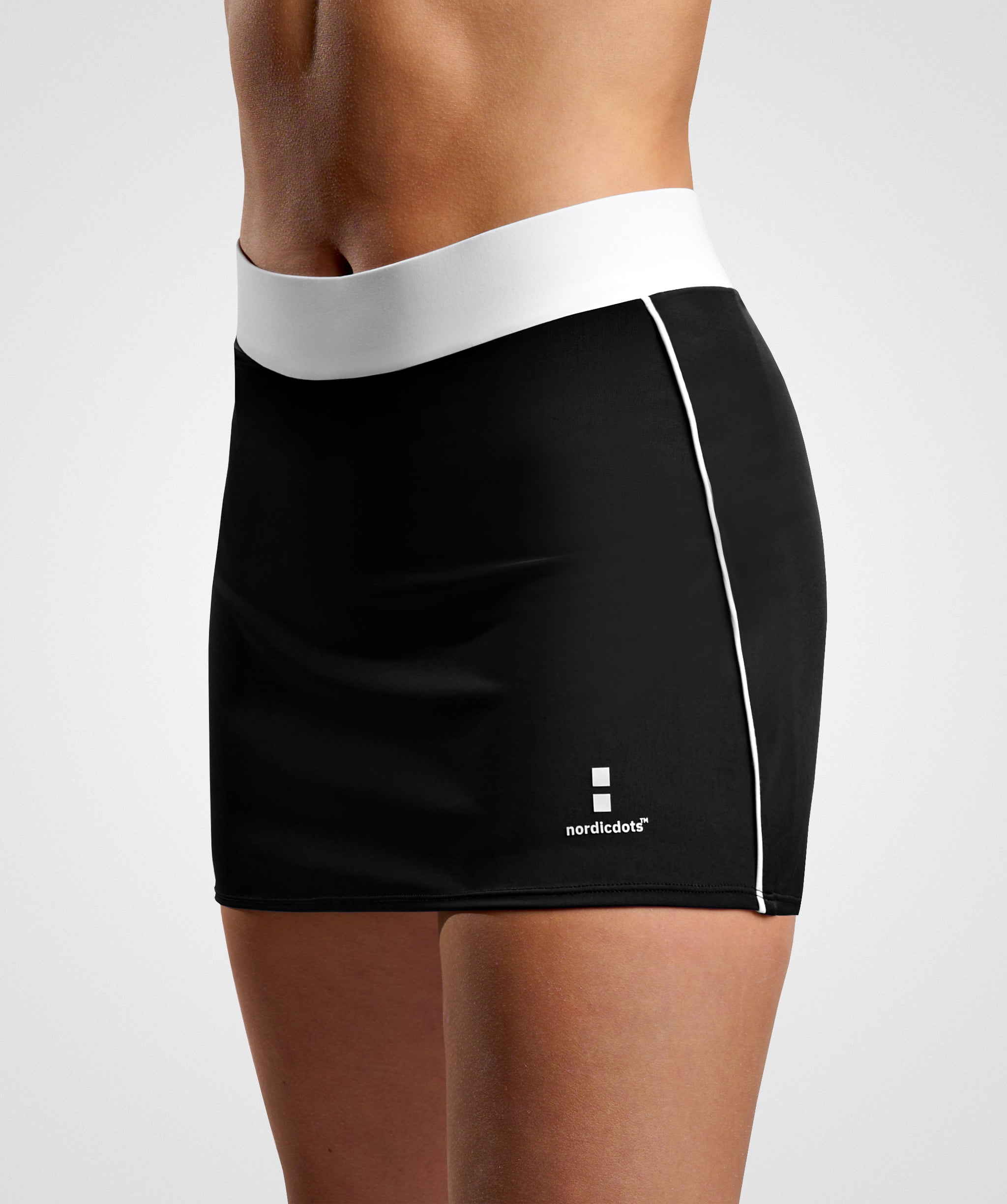 skirt black nordicdots tennis padel apparel outfits clothing for women nordicdots.com fitness sportswear