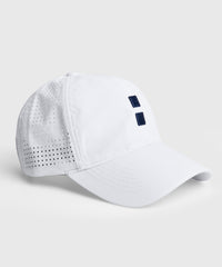nordicdots baseball tennis padel cap visor white