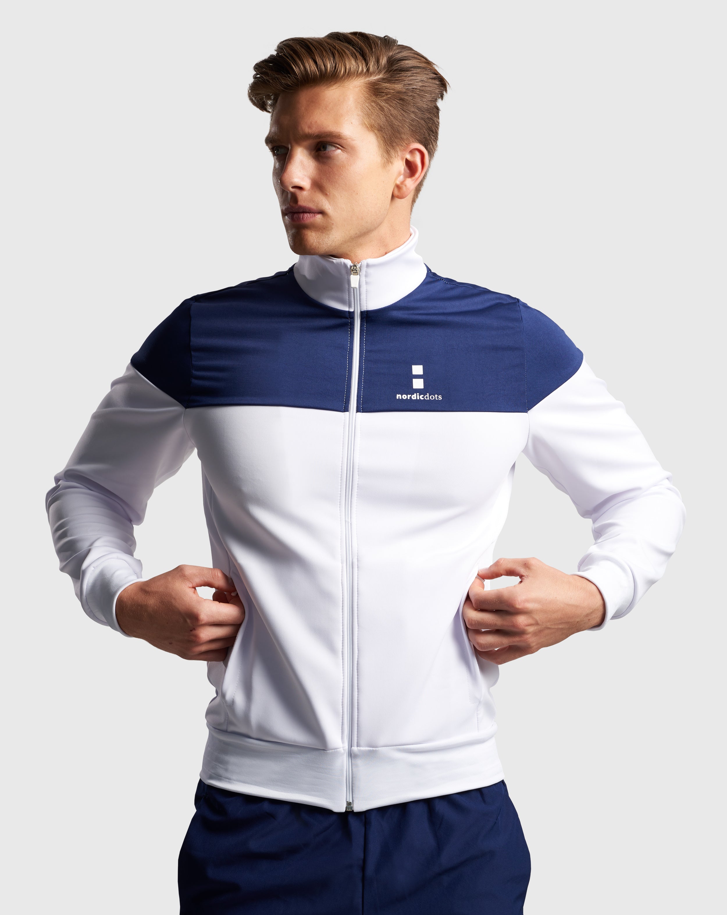 nordicdots tennis brand men's jacket