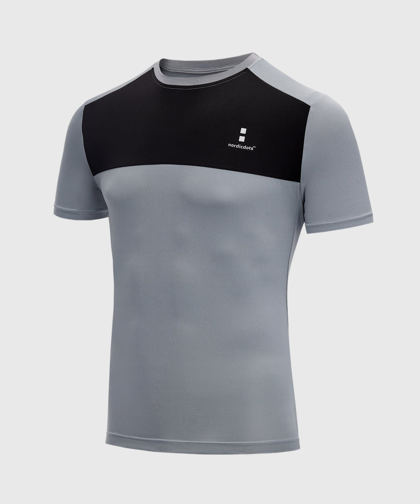 nordicdots tennis padel t-shirt men's apparel scandinavian design nordicdots.com